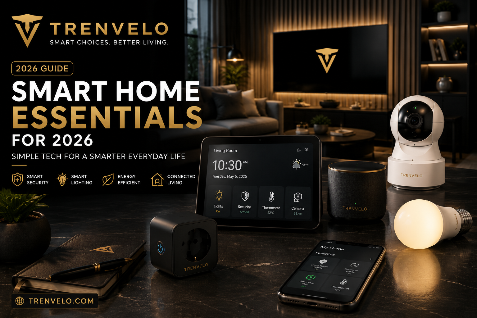 Smart Home Essentials for 2026: Simple Tech for a Smarter Everyday Life