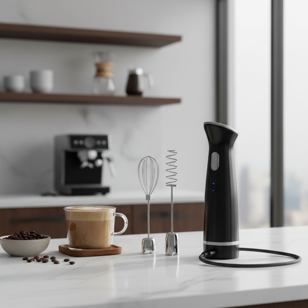 3-in-1 Electric Milk Frother lifestyle