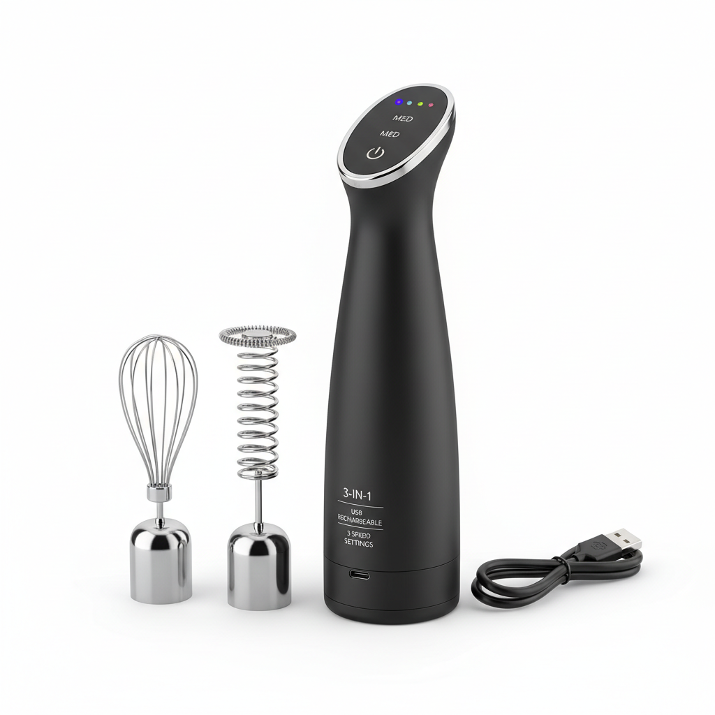 3-in-1 Electric Milk Frother