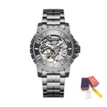 RUIMAS Men’s Automatic Watch – Stainless Steel, 5ATM Waterproof