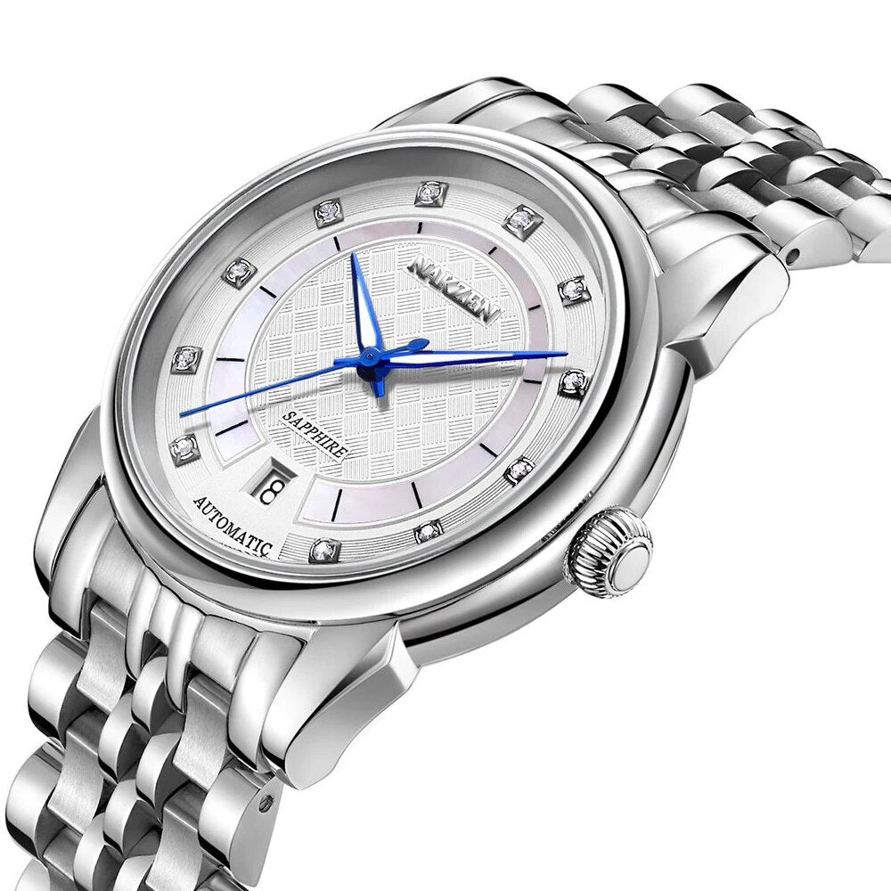 NAKZEN Men’s Automatic Mechanical Watch – NH35, Luminous, Waterproof