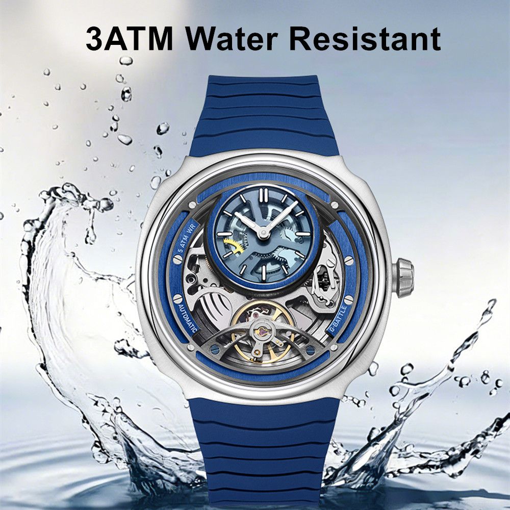 MEGIR Skeleton Men’s Sport Watch – Automatic, Waterproof, Luminous
