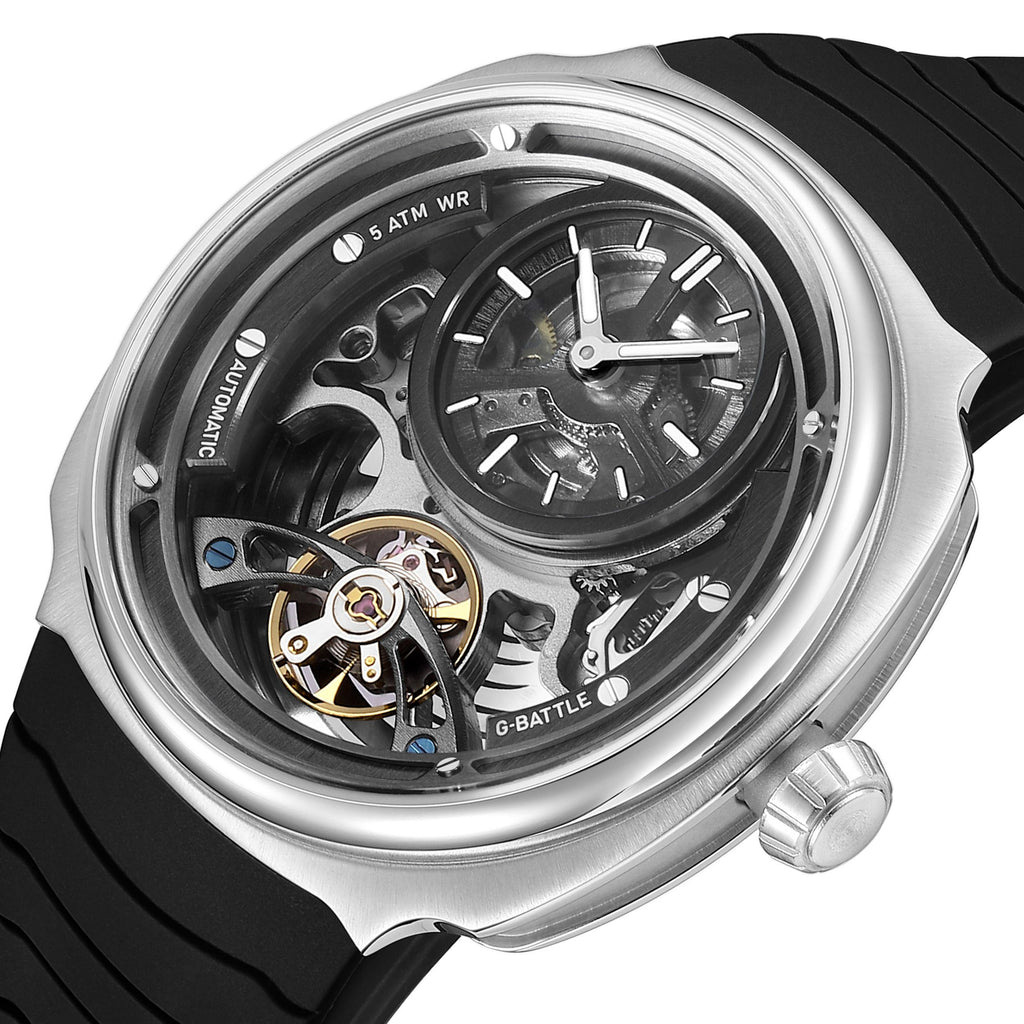 MEGIR Skeleton Men’s Sport Watch – Automatic, Waterproof, Luminous