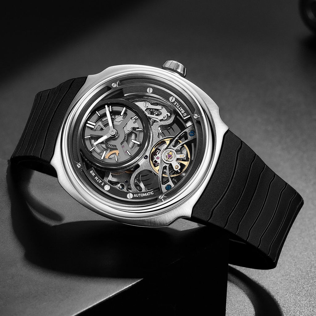 MEGIR Skeleton Men’s Sport Watch – Automatic, Waterproof, Luminous