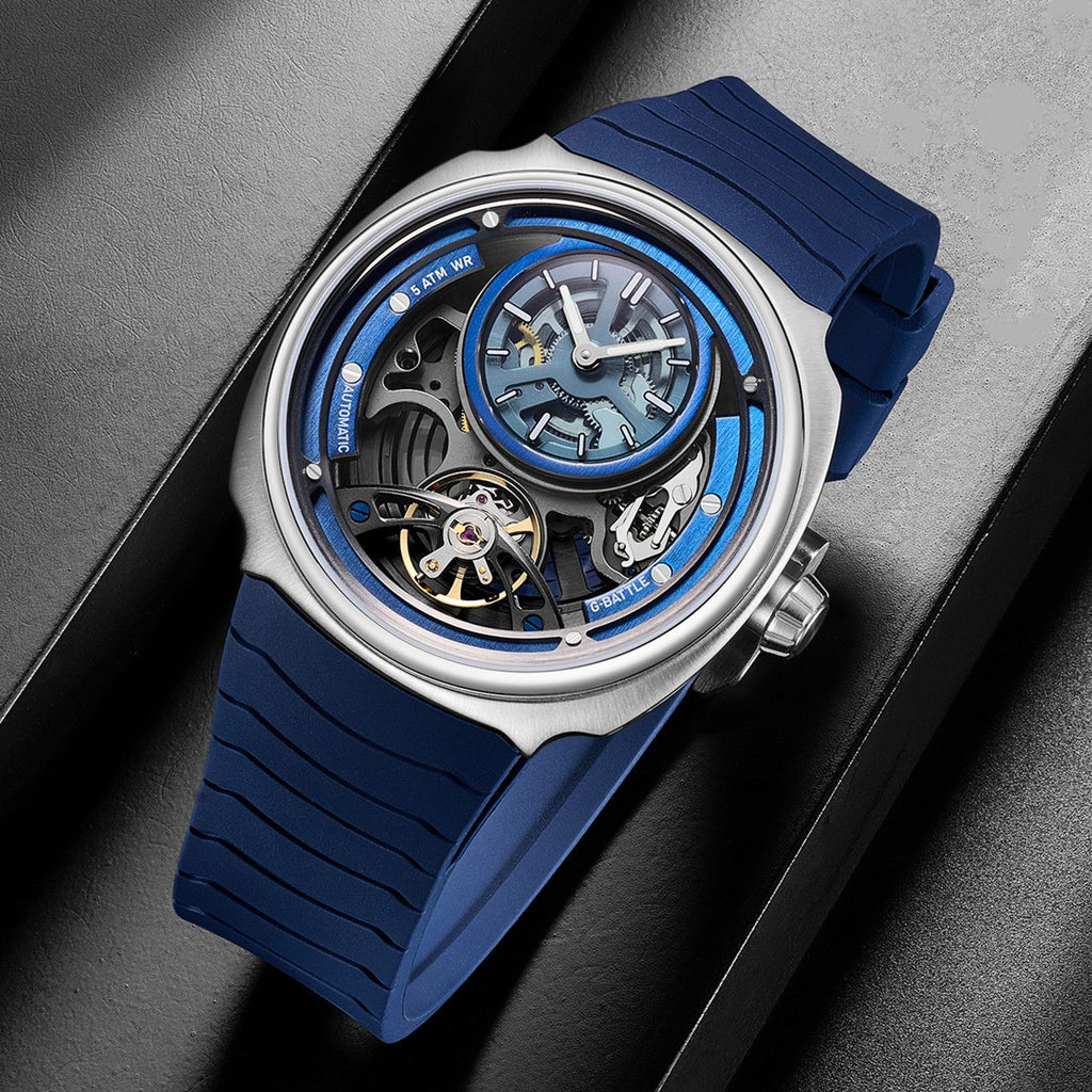 MEGIR Skeleton Men’s Sport Watch – Automatic, Waterproof, Luminous