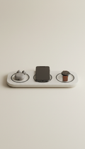 Charging Tray in Matte Monochrome