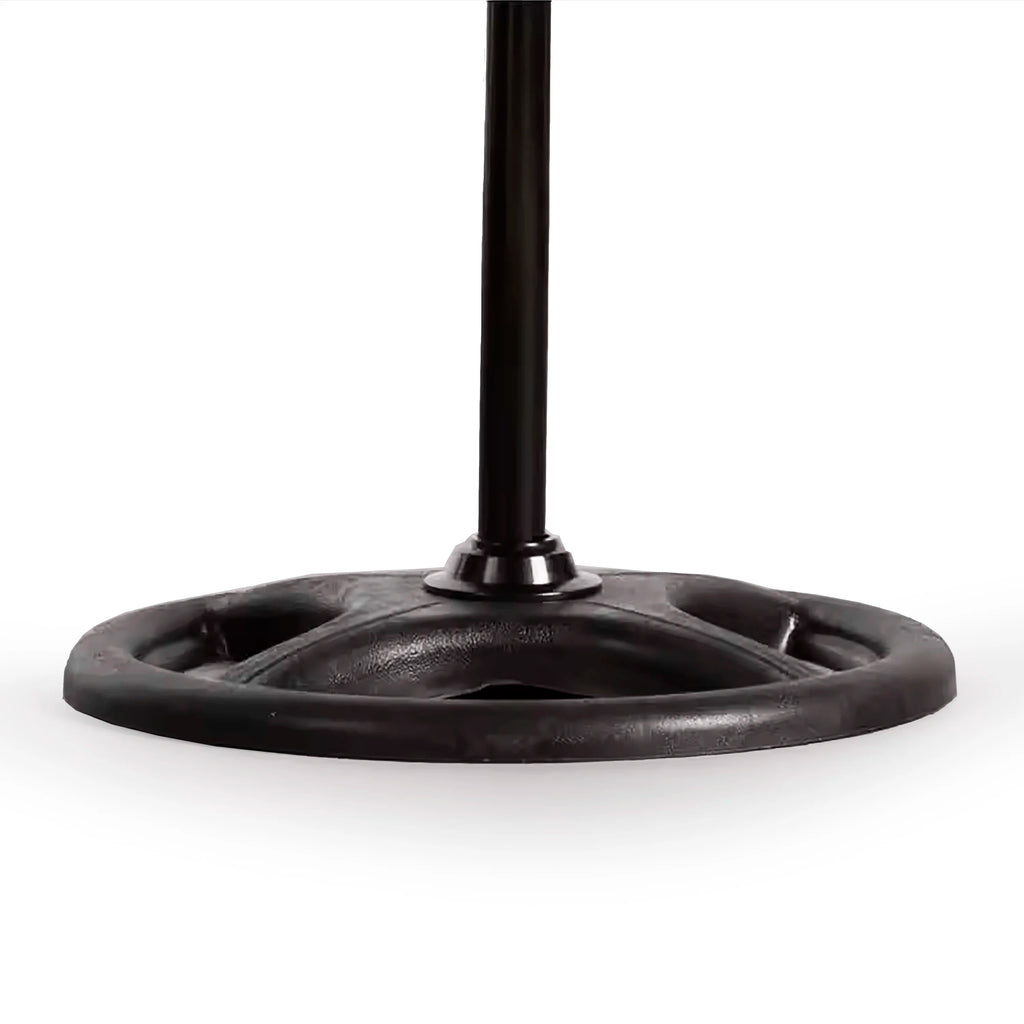 Set of 2 Industrial Standing Fans 80W 3 Speeds 18" Inches 3 Blades Oscillating Base Robust Support 100 to 130 cm High Adjustable to Your Liking Oscillating 120º Oso Spain