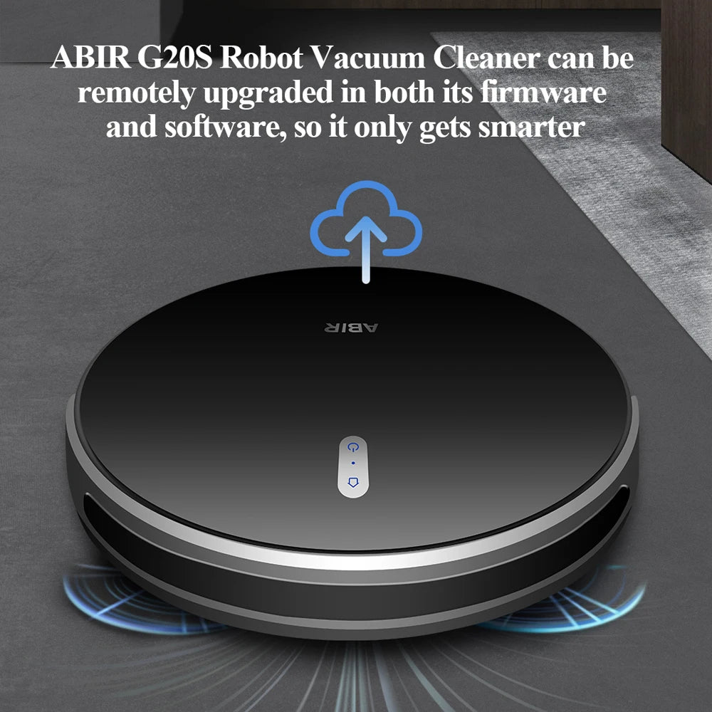 Smart Robot Vacuum Cleaner – 6000Pa Suction, Wi-Fi App Control, Auto Recharge, Pet Hair & Hard Floor Cleaning