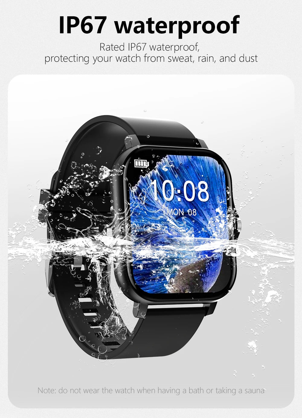 2026 New Multifunctional Smart Watch Men Women Bluetooth Connected Phone Music Fitness Sports Bracelet Sleep Monitor watch ht30
