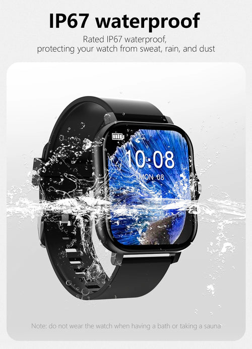 2026 New Multifunctional Smart Watch Men Women Bluetooth Connected Phone Music Fitness Sports Bracelet Sleep Monitor watch ht30