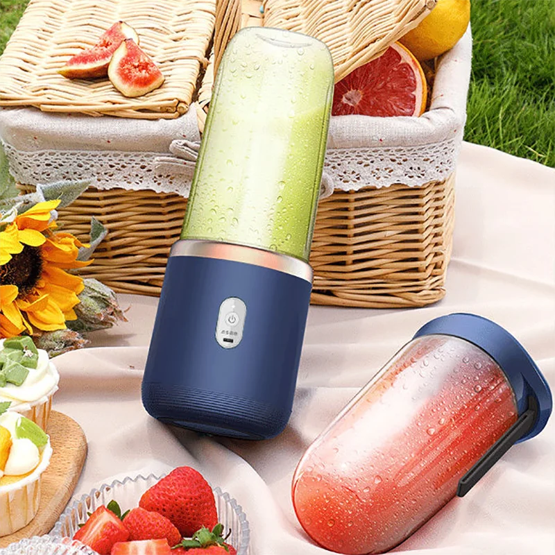 Portable Personal Blender – USB Rechargeable 6-Blade Juicer Cup