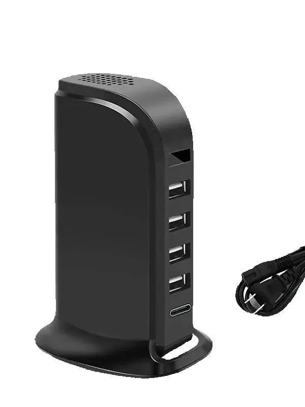 Smart WiFi Power Strip with USB-C & HD Security Camera