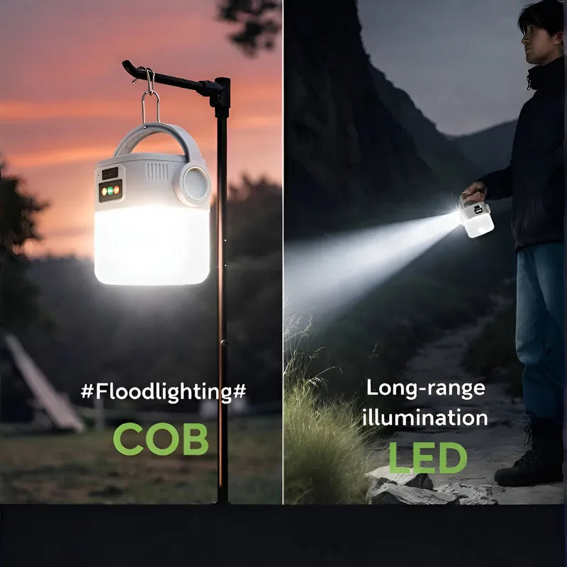 Waterproof camping lantern outdoor night use