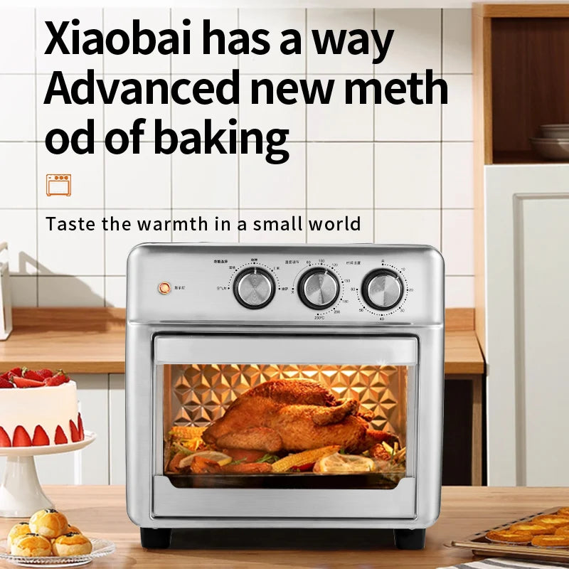 13L Air Fryer Electric Hot Fryer Oven Oilless Cooker Nonstick Visible Window Home Appliance Electric Fryer without