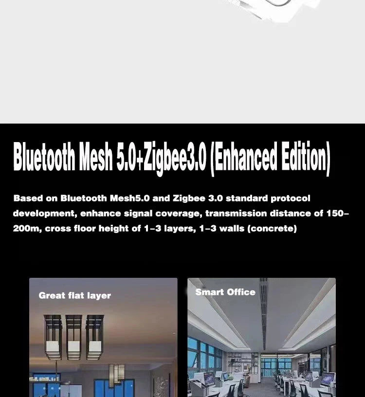 Smart Zigbee 3.0 & Bluetooth 5.0 Gateway Hub – 400+ Devices