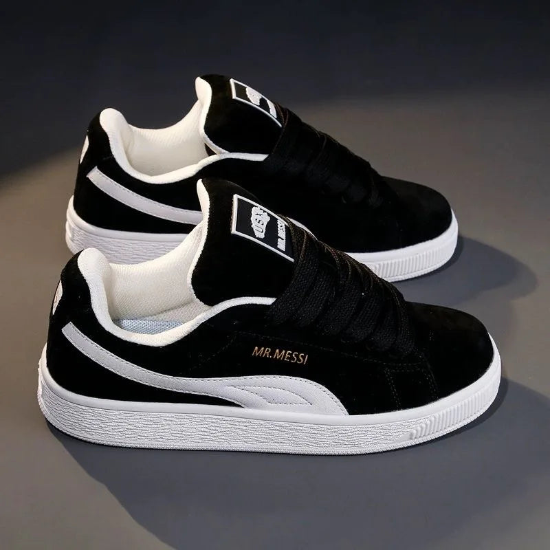 Low-Top Skate Sneakers – Breathable Lace-Up, Men & Women