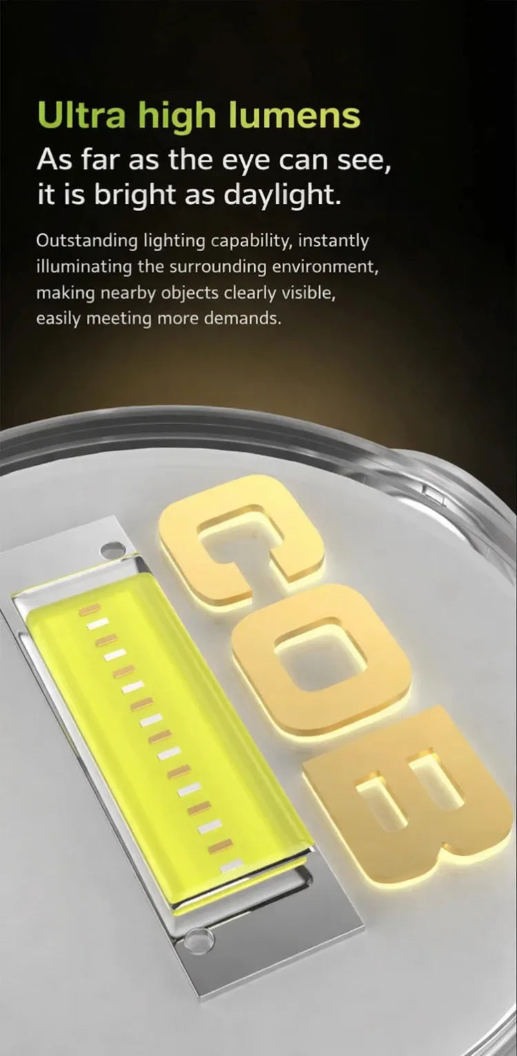 Portable camping light color options