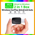 2-in-1 Wireless CarPlay & Android Auto Adapter