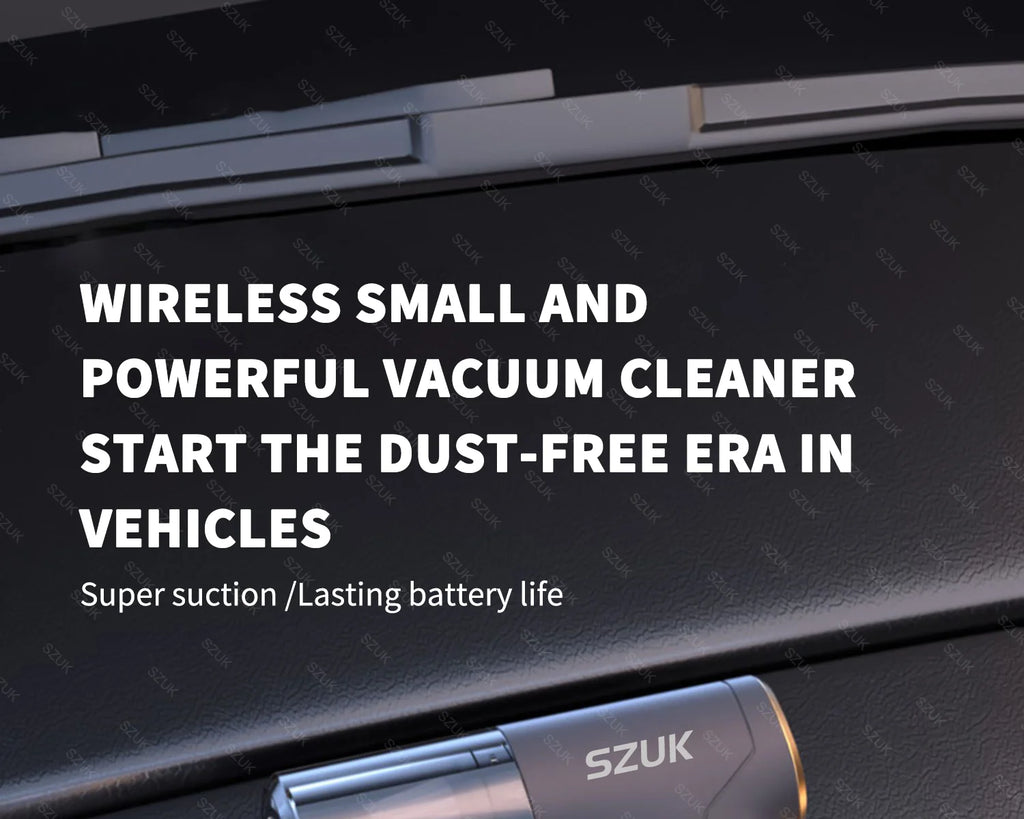 Portable Wireless Car Vacuum Cleaner – Handheld 98000PA
