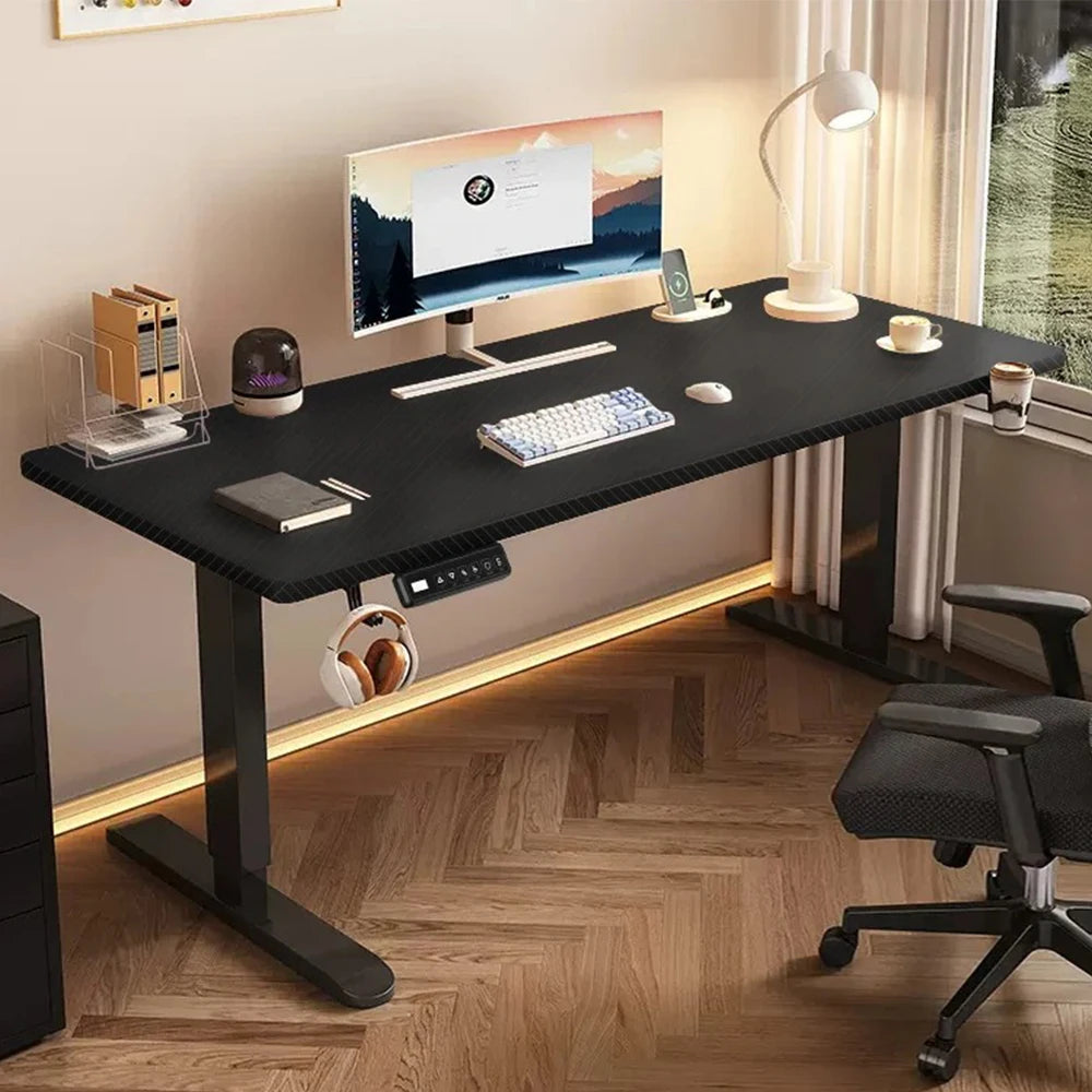 Electric Height Adjustable Standing Desk – Ergonomic Sit Stand Home Office Computer Desk