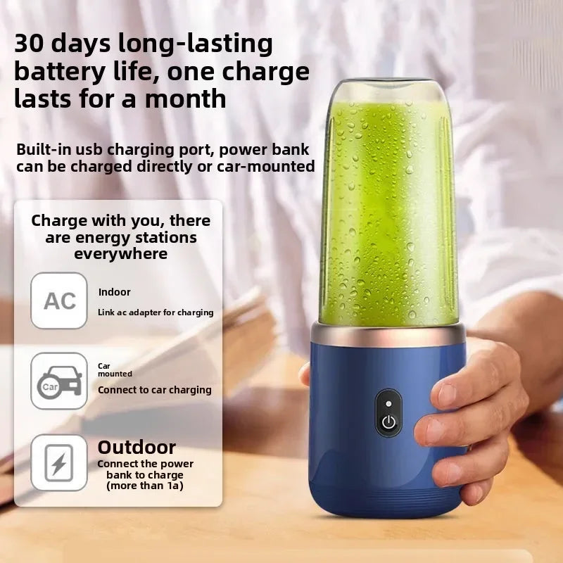 Portable USB Blender – 6-Blade Personal Juicer Cup