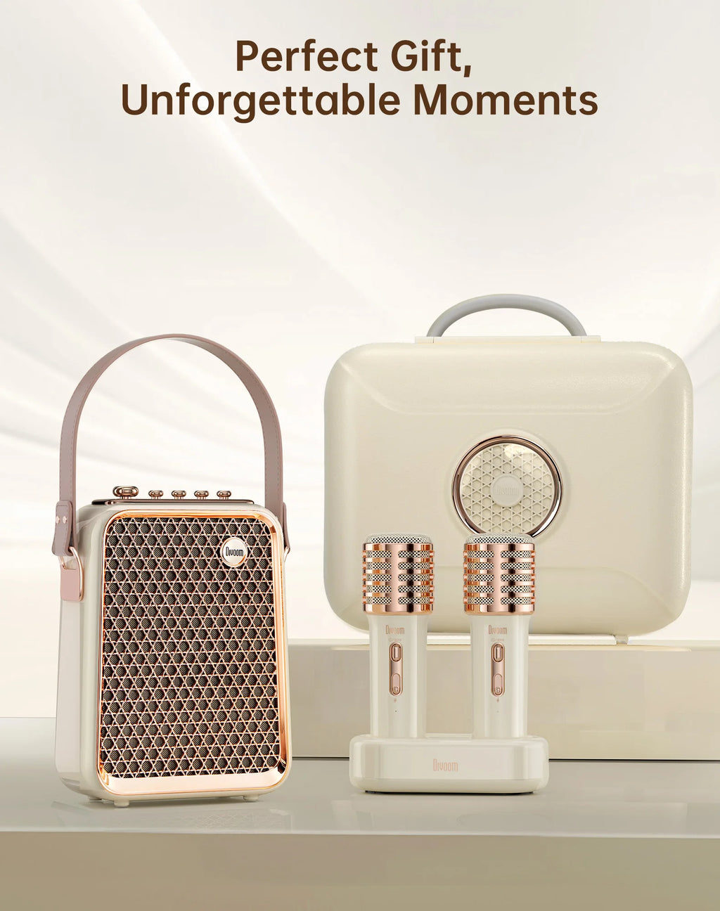 Divoom SongBird-HQ – 50W Portable Karaoke Bluetooth Speaker