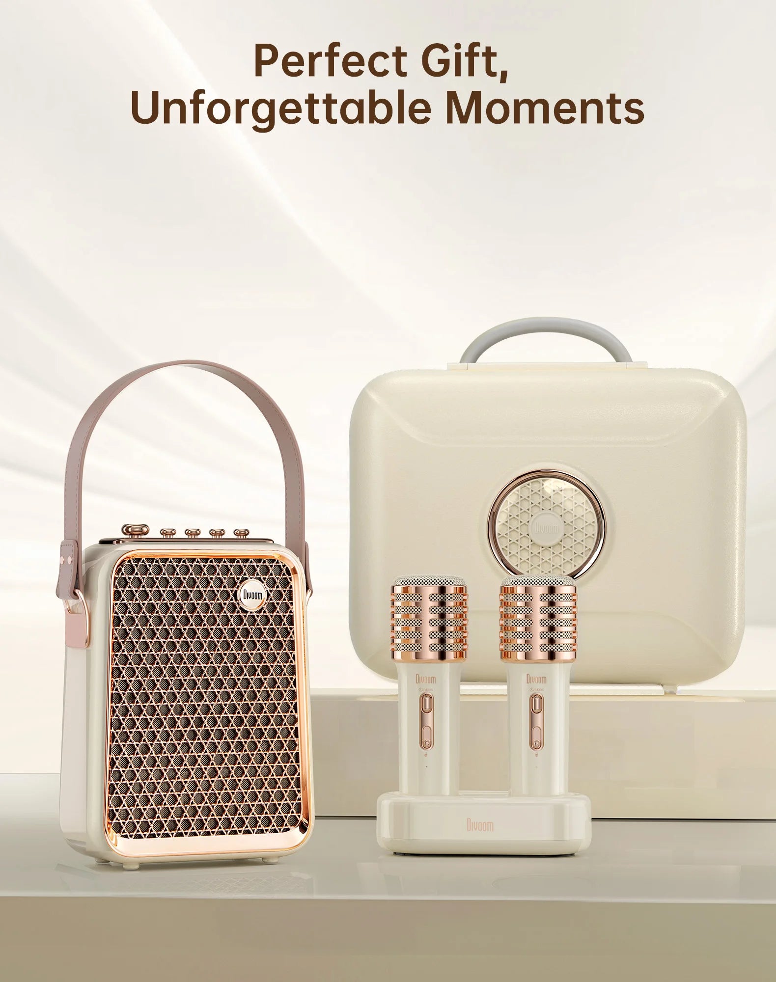 Divoom SongBird-HQ – 50W Portable Karaoke Bluetooth Speaker