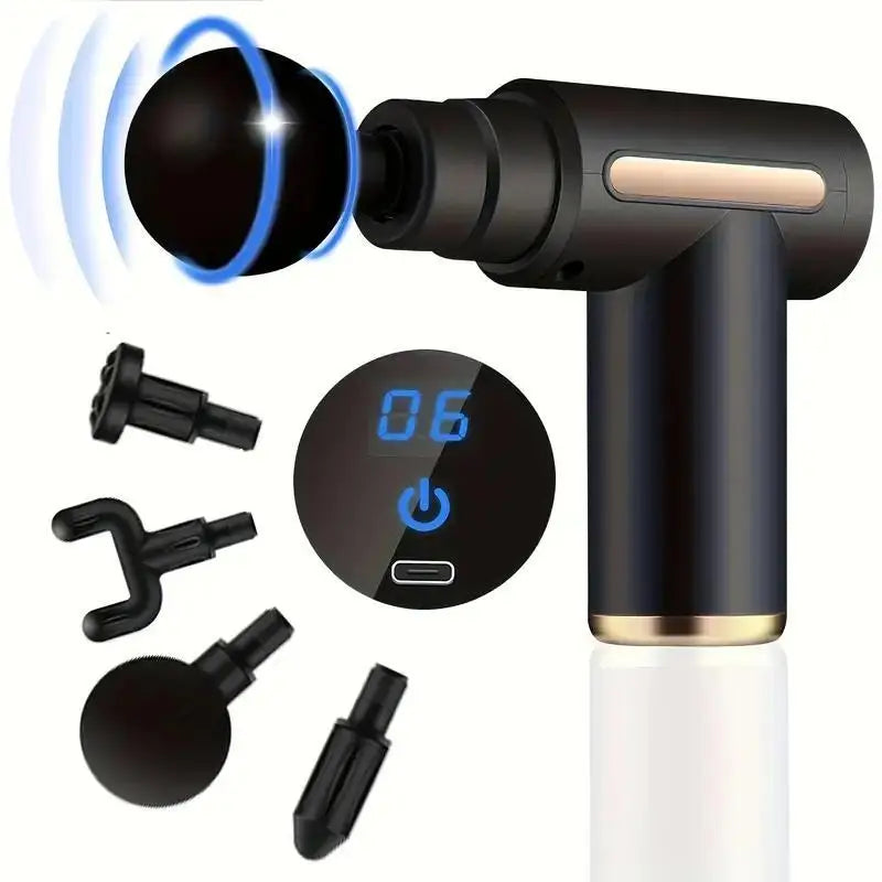 99 Speed Professional Muscle Massage Gun Massager Massager for Neck and Back Massage Instrument Dropshipping Fitness Equipment