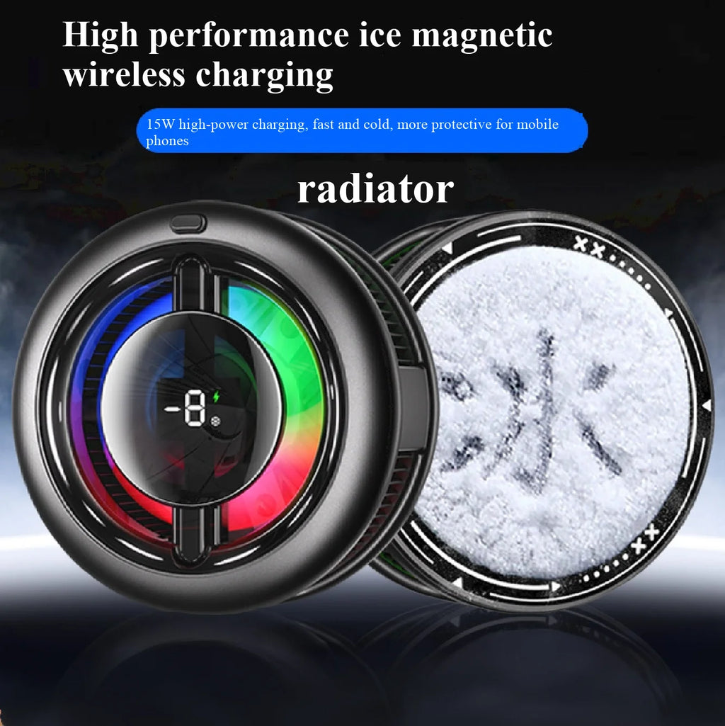 Magnetic Phone Cooler – Wireless Charging & Semiconductor Cooling