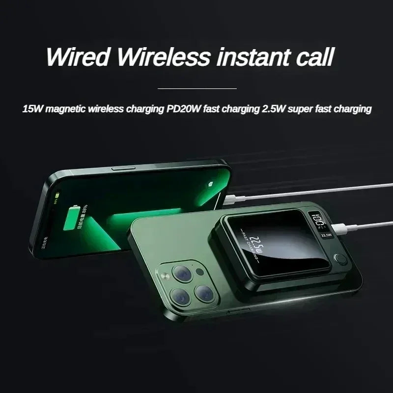 Magnetic Power Bank – 22.5W Fast Wireless Charging