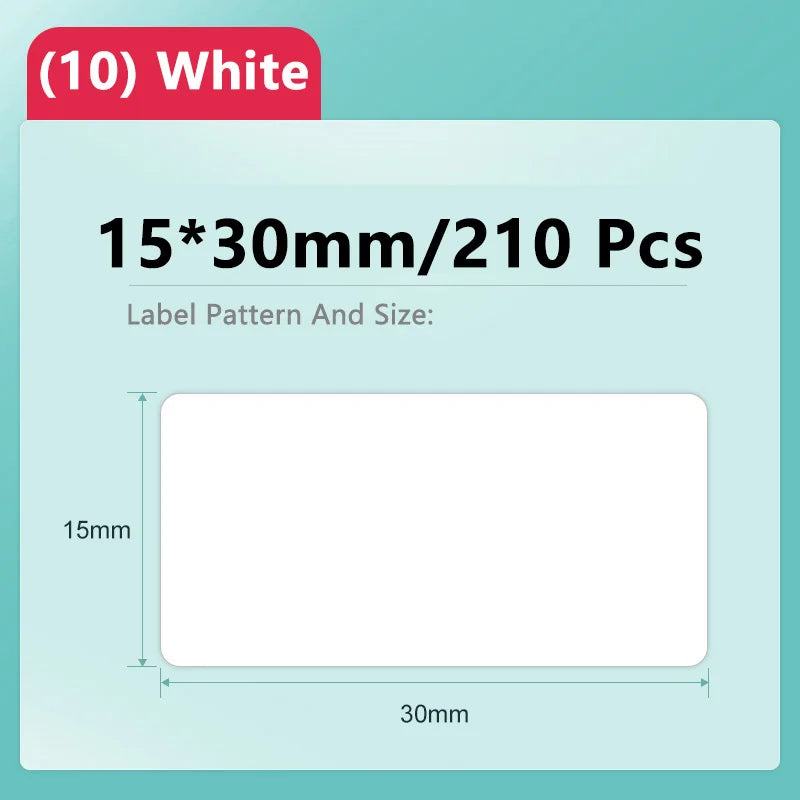 Niimbot Thermal Label Sticker Papers – Waterproof & Anti-Oil