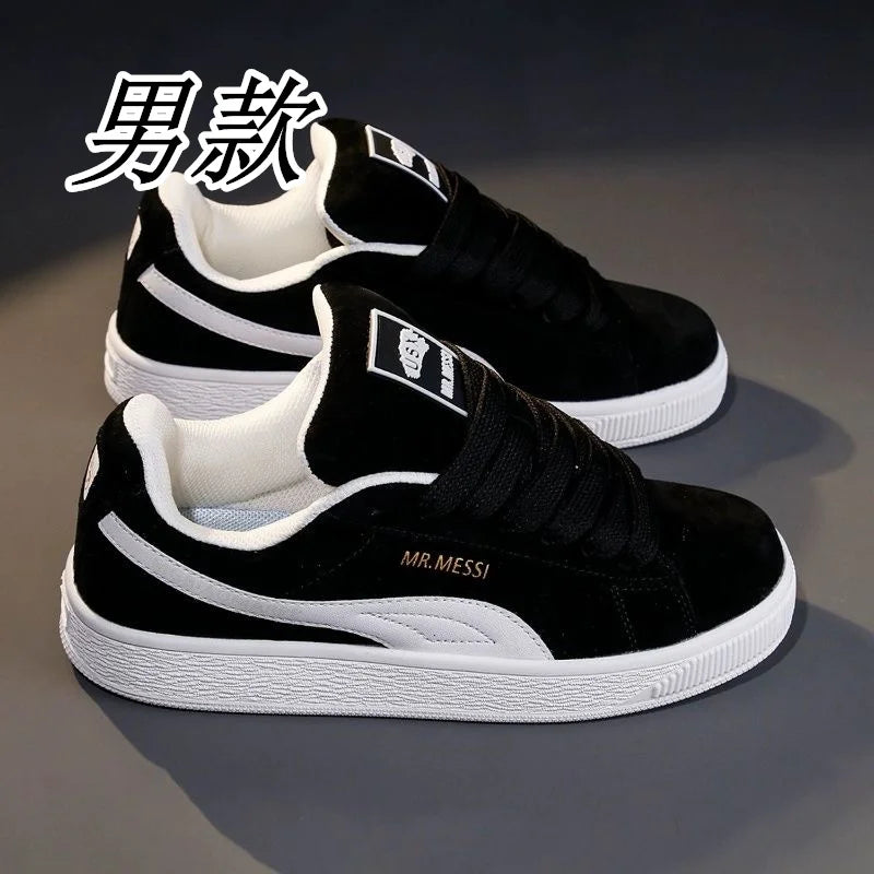 Low-Top Skate Sneakers – Breathable Lace-Up, Men & Women
