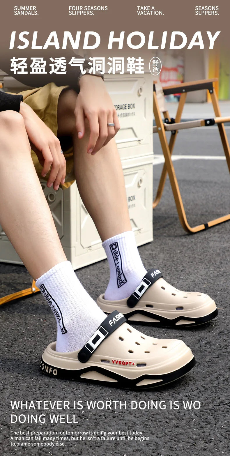 EVA Hole Clogs – Lightweight Unisex Garden & Beach Slides