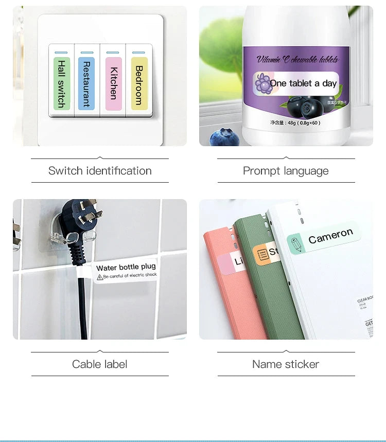 Niimbot Thermal Label Sticker Papers – Waterproof & Anti-Oil