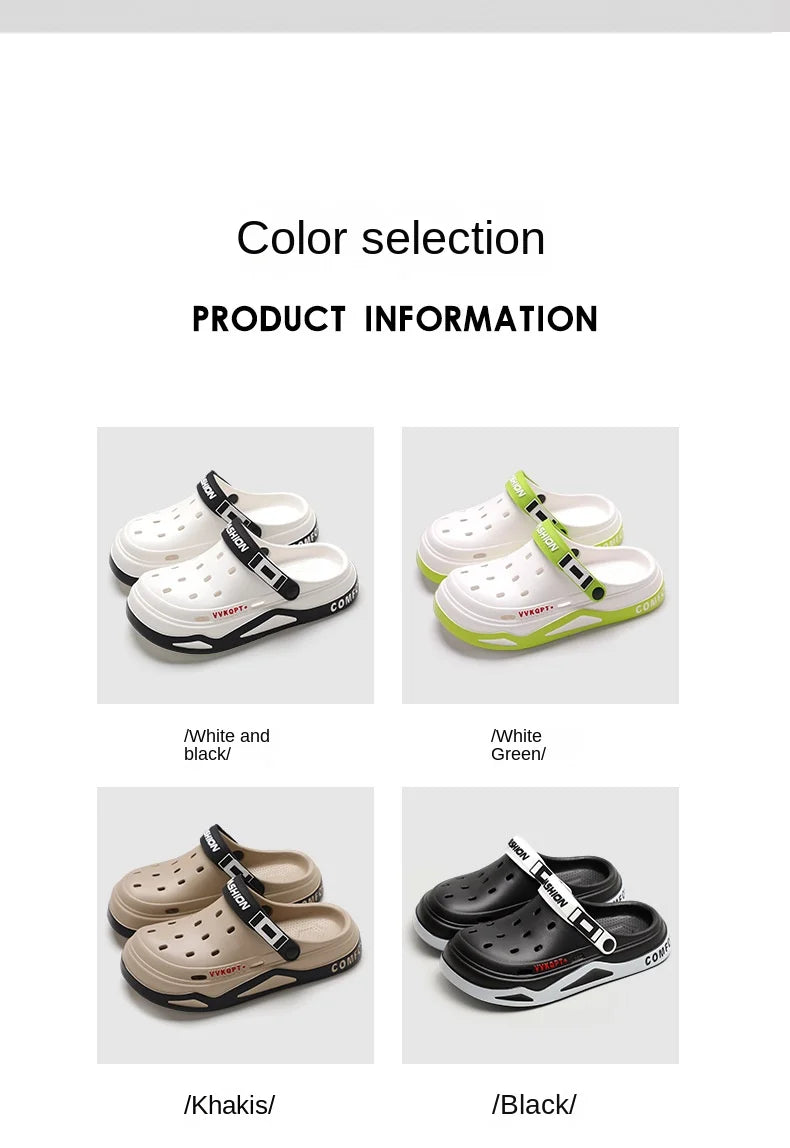EVA Hole Clogs – Lightweight Unisex Garden & Beach Slides