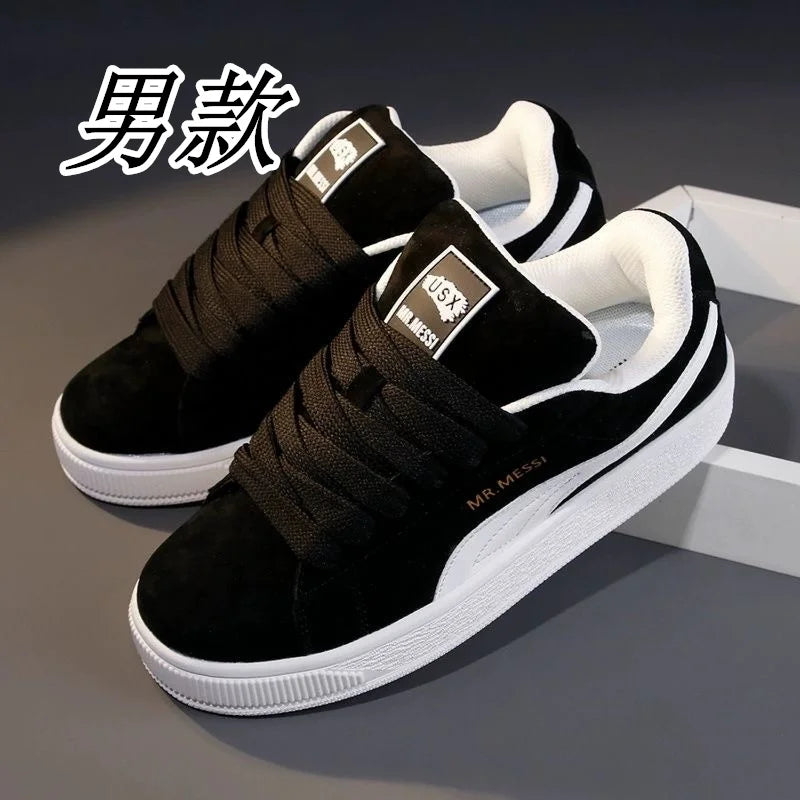 Low-Top Skate Sneakers – Breathable Lace-Up, Men & Women