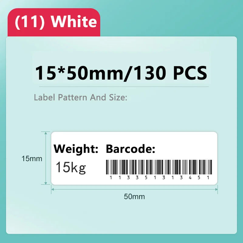 Niimbot Thermal Label Sticker Papers – Waterproof & Anti-Oil
