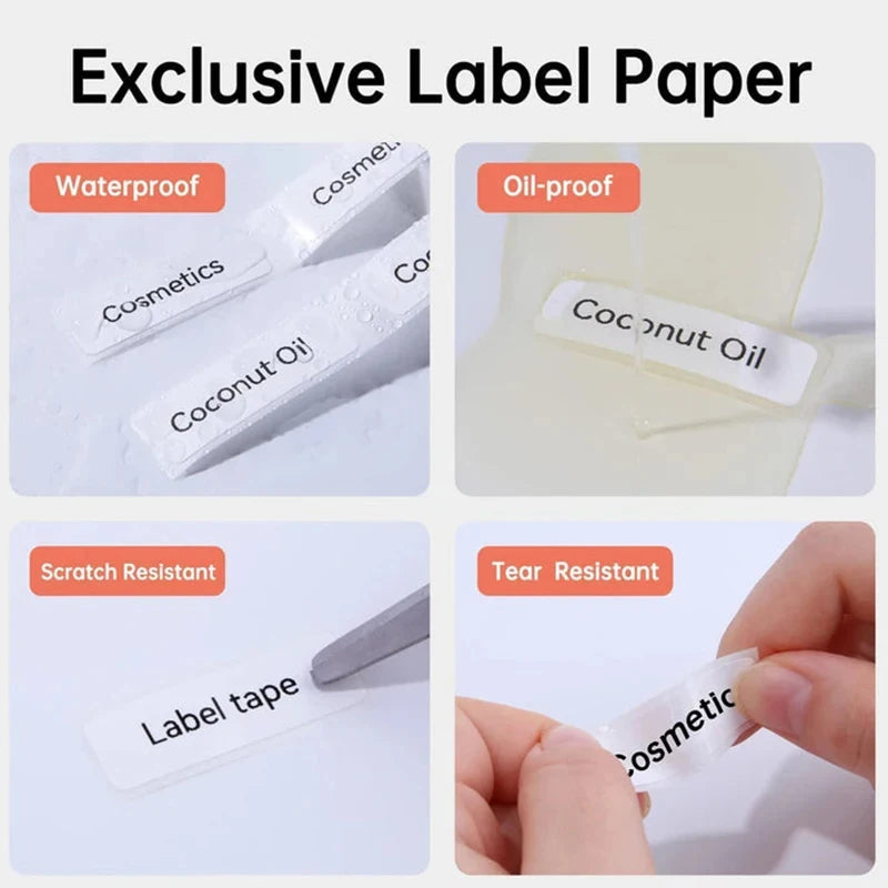 Niimbot Thermal Label Sticker Papers – Waterproof & Anti-Oil