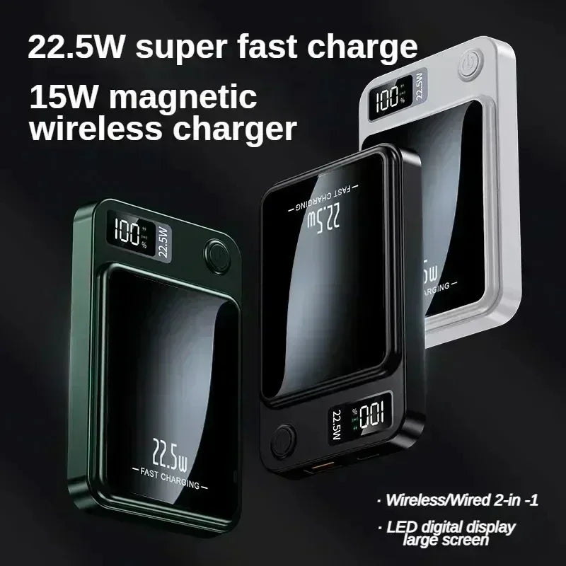 Magnetic Power Bank – 22.5W Fast Wireless Charging