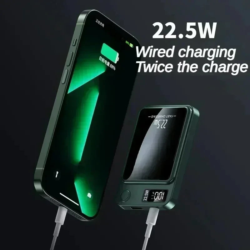 Magnetic Power Bank – 22.5W Fast Wireless Charging