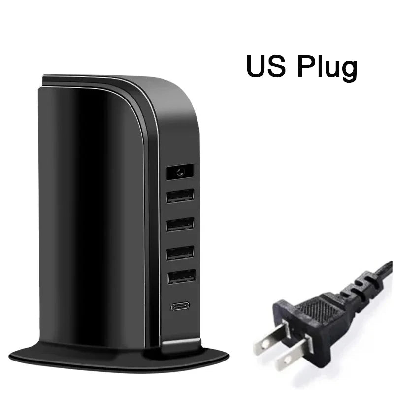 Smart WiFi Power Strip with USB-C & HD Security Camera