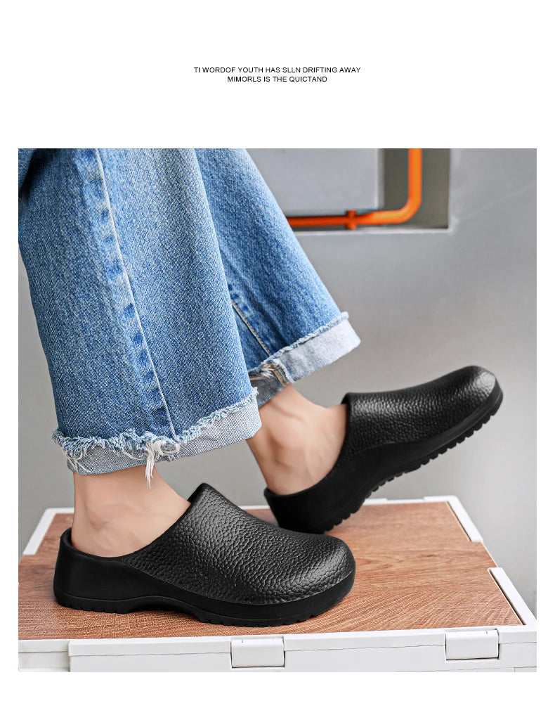 Waterproof Garden Clogs – Anti-Slip EVA, Unisex Outdoor & Chef Shoes