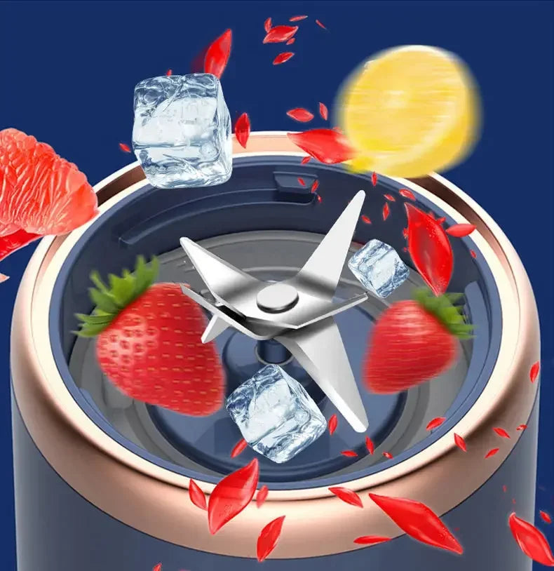 Portable USB Blender – 6-Blade Personal Juicer Cup