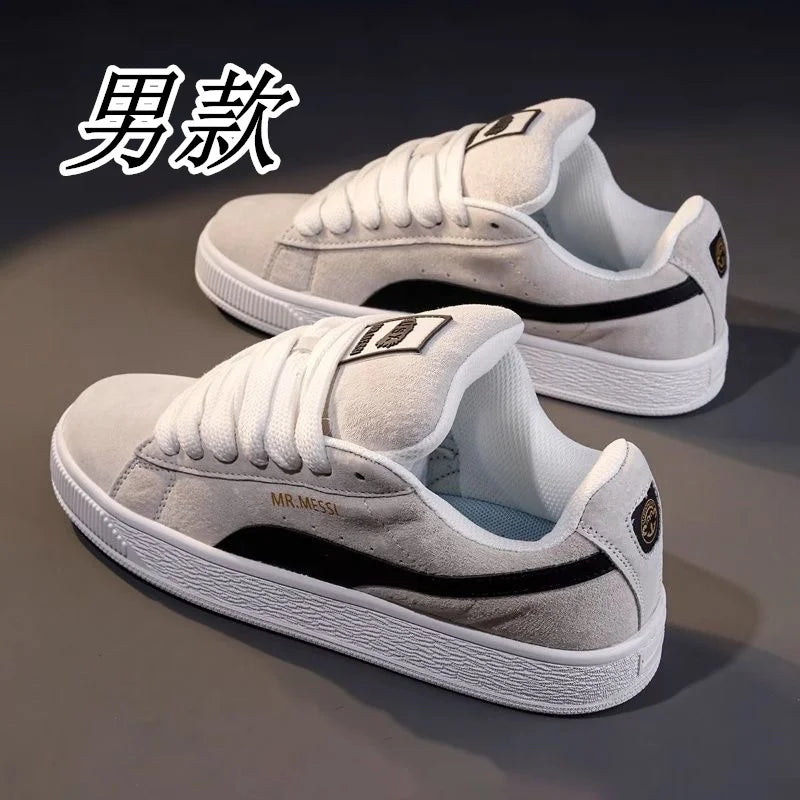 Low-Top Skate Sneakers – Breathable Lace-Up, Men & Women