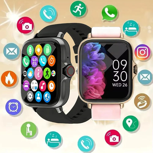 2026 New Multifunctional Smart Watch Men Women Bluetooth Connected Phone Music Fitness Sports Bracelet Sleep Monitor watch ht30