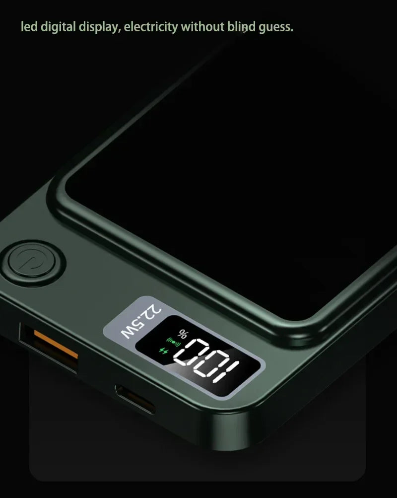 Magnetic Power Bank – 22.5W Fast Wireless Charging