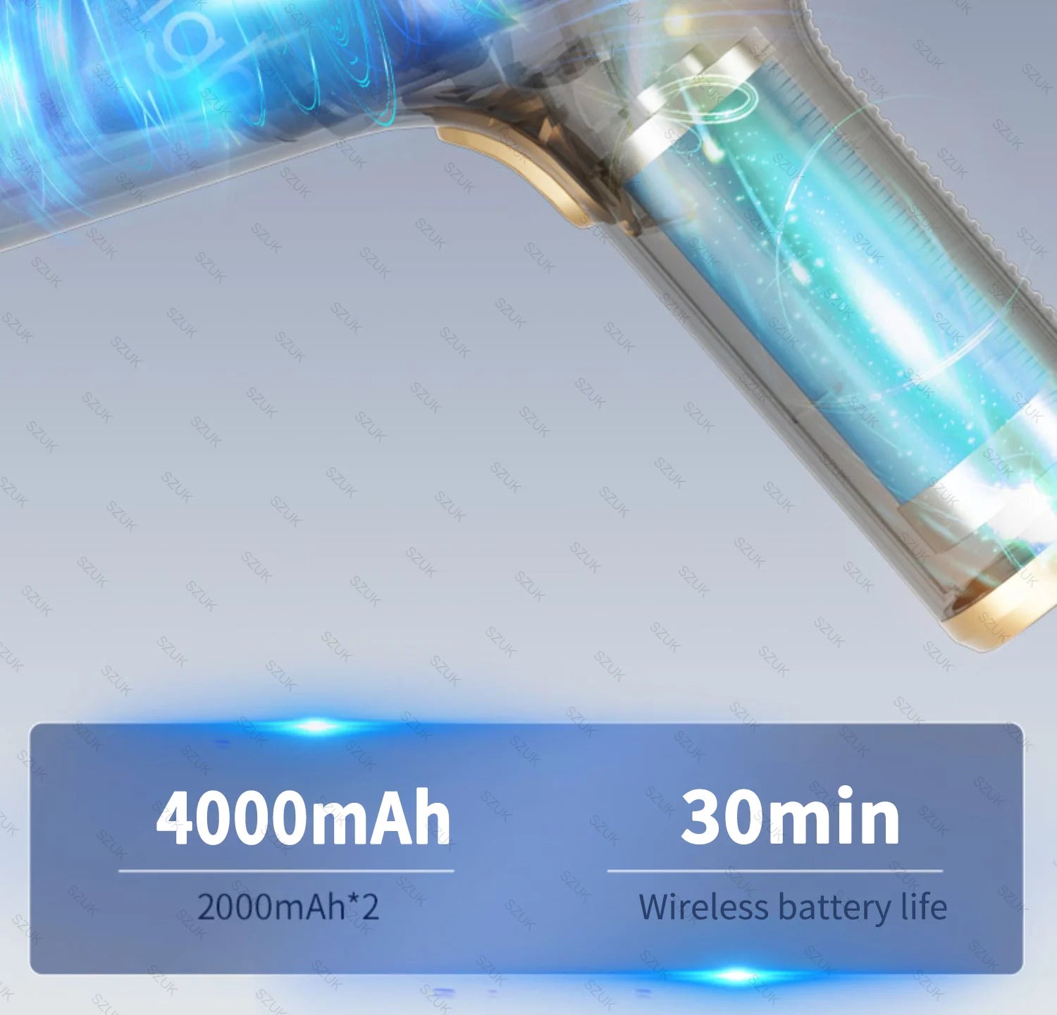 Portable Wireless Car Vacuum Cleaner – Handheld 98000PA
