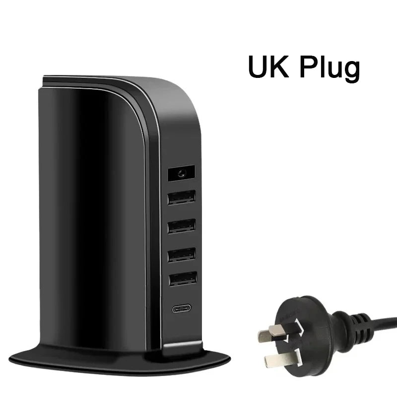 Smart WiFi Power Strip with USB-C & HD Security Camera