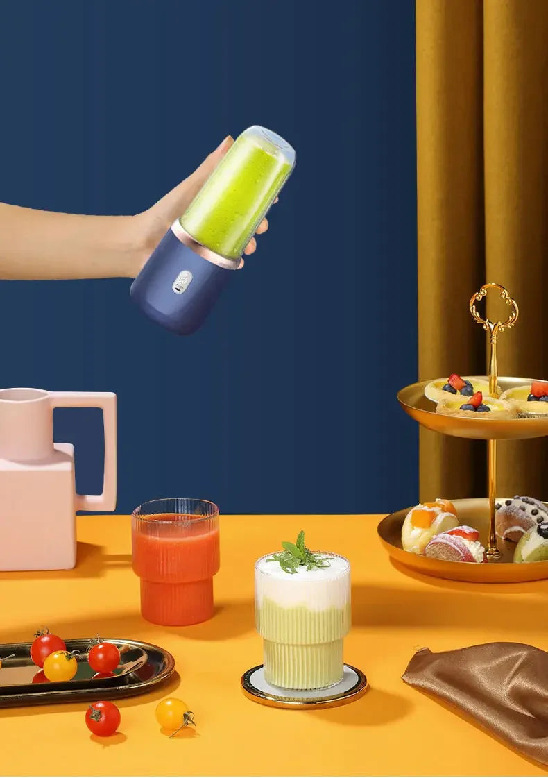 Portable USB Blender – 6-Blade Personal Juicer Cup