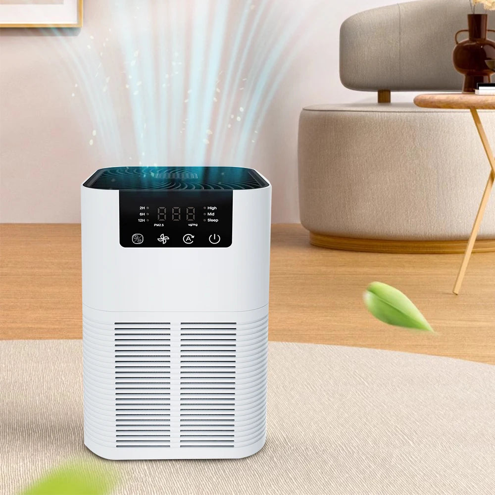 HEPA Air Purifier with Aromatherapy – Removes 99.97% of Allergens & Odors